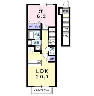 エテルネル【2階】の間取り