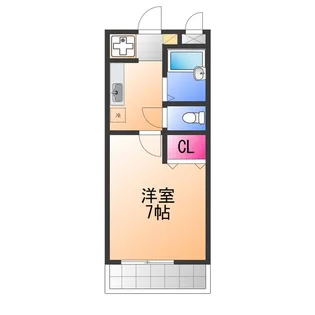エレガンタナカⅡ【2階】の間取り