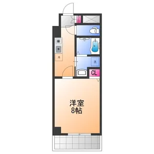 鳳TKハイツ2号館【4階】の間取り