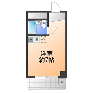 ヒルズ鳳【3階】の間取り
