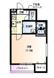 フジパレス堺南長尾Ⅲ番館【3階】の間取り