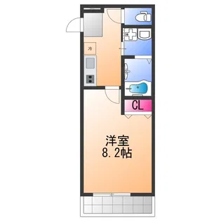 フジパレス堺浜寺石津Ⅲ番館【1階】の間取り