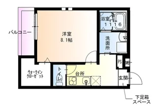 フジパレス湊駅南サウス【2階】の間取り