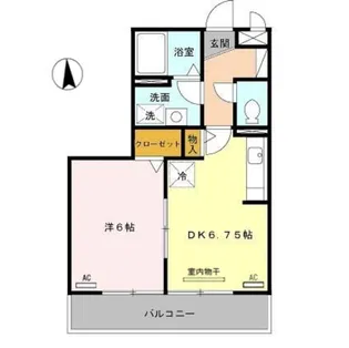 グランシャリオ Ⅱ棟【3階】の間取り