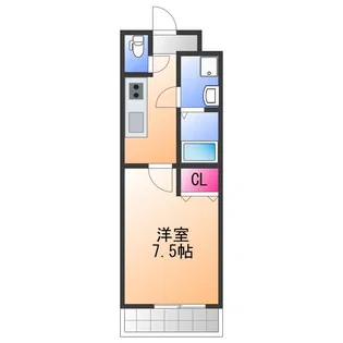 フジパレス浜寺ノースⅡ番館【3階】の間取り