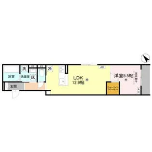 Porto Sereno【1階】の間取り