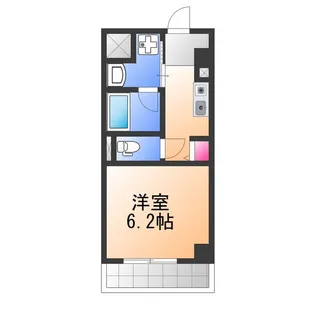 カーライル堺市駅前【4階】の間取り