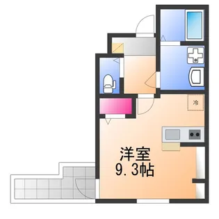 西湊町エヌエム・セント【2階】の間取り