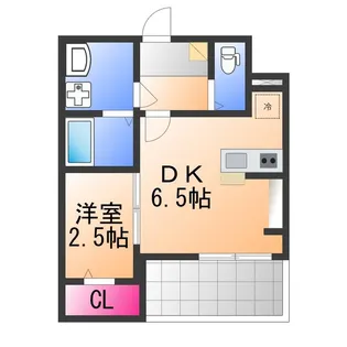 西湊町エヌエム・セント【4階】の間取り