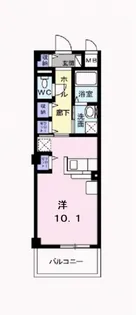 サニーキャンプ東雲Ⅱ【1階】の間取り