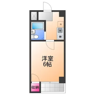 サンライズ鳳【4階】の間取り