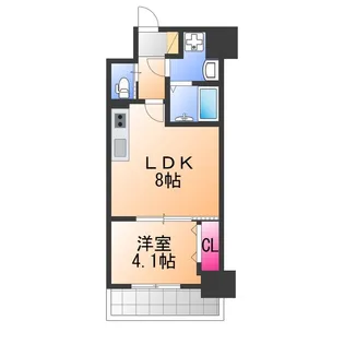 リアライズ堺宿院【6階】の間取り