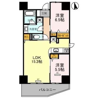 グランドポー【7階】の間取り