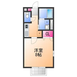 グランド ソレイユ【1階】の間取り