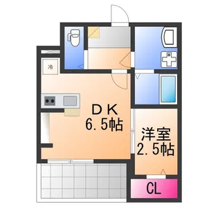 西湊町エヌエム・セント【2階】の間取り
