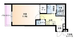 フジパレス南清水町サウス【2階】の間取り