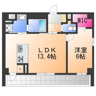 ココパーチェ新金岡【3階】の間取り