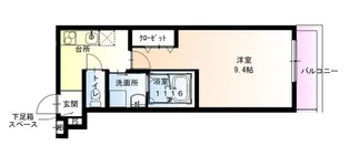 フジパレス湊駅南ノース【3階】の間取り