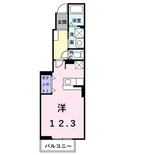 グリーンアンジュⅡ【1階】の間取り