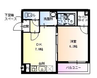 フジパレス堺もずⅢ番館【1階】の間取り