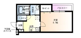 フジパレス堺長曽根町【1階】の間取り