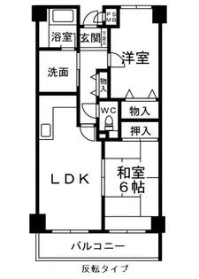 PRIME COURT【5階】の間取り