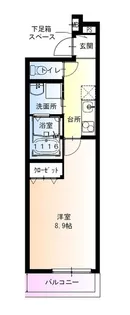 フジパレス初芝駅東Ⅰ番館【2階】の間取り