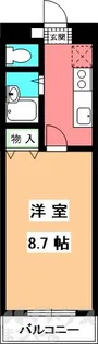 エバーグリーンYAMADA【2階】の間取り