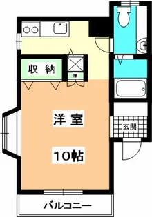 リアトリス御幸【201号室】の間取り