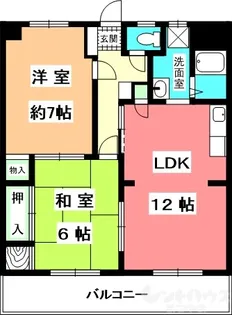 マンションTTM【203号室】の間取り