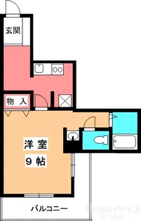 ロフティ上一万【11階】の間取り