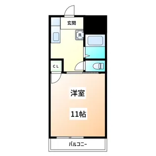 FELCA【302号室】の間取り