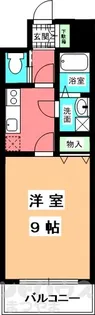 シャンティ平和通【2階】の間取り