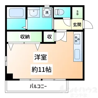 メゾン・ド・M【1階】の間取り