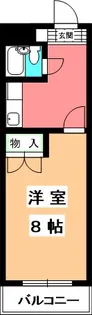 メゾンドムーアi【2階】の間取り