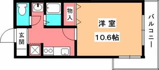 ロフティ上一万【12階】の間取り
