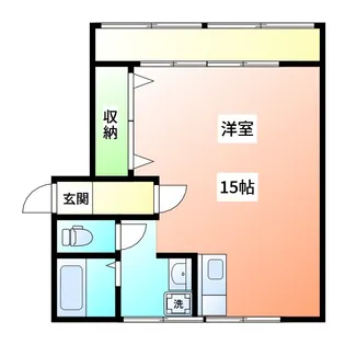 池田ビル【202号室】の間取り