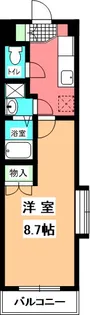メトロコア西市駅【501号室】の間取り
