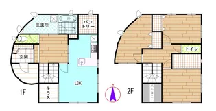 群馬県高崎市飯塚町【一戸建】の間取り