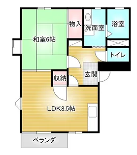SKコーポ【2階】の間取り