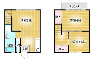 カゴシマハイツ【101号室】の間取り