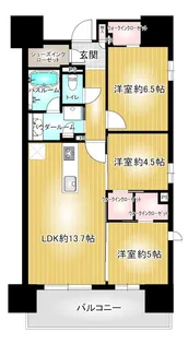 ファインレジデンス高崎ステーションサイド【4階】の間取り