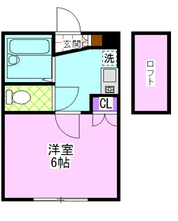 R FIELDS YAWATA【2階】の間取り