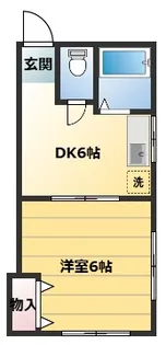 R FIELDS MATSUDOⅤ【2階】の間取り