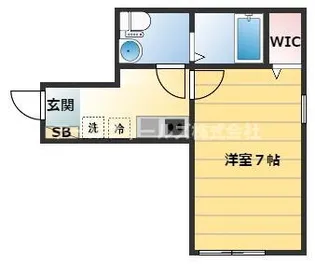 サンクレスト八柱【102号室】の間取り