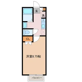 Forest Village Nagareyama【2階】の間取り
