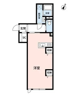 モアナコート南流山【202号室】の間取り