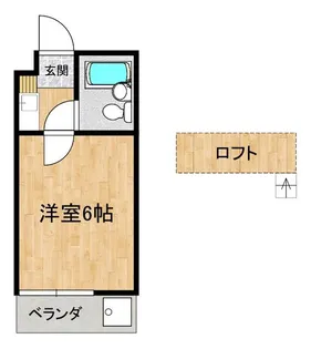 ジュネパレス松戸45【2階】の間取り