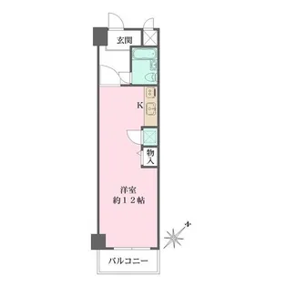 ビラ松濤【305号室】の間取り