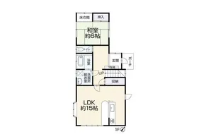 千葉県鎌ケ谷市南初富4丁目【一戸建】の間取り
